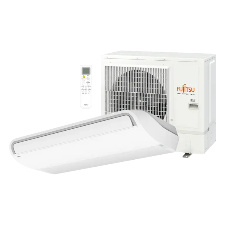 Ar Condicionado Piso Teto Fujitsu Inverter 35000 Btus Quente e Frio 220v R-32